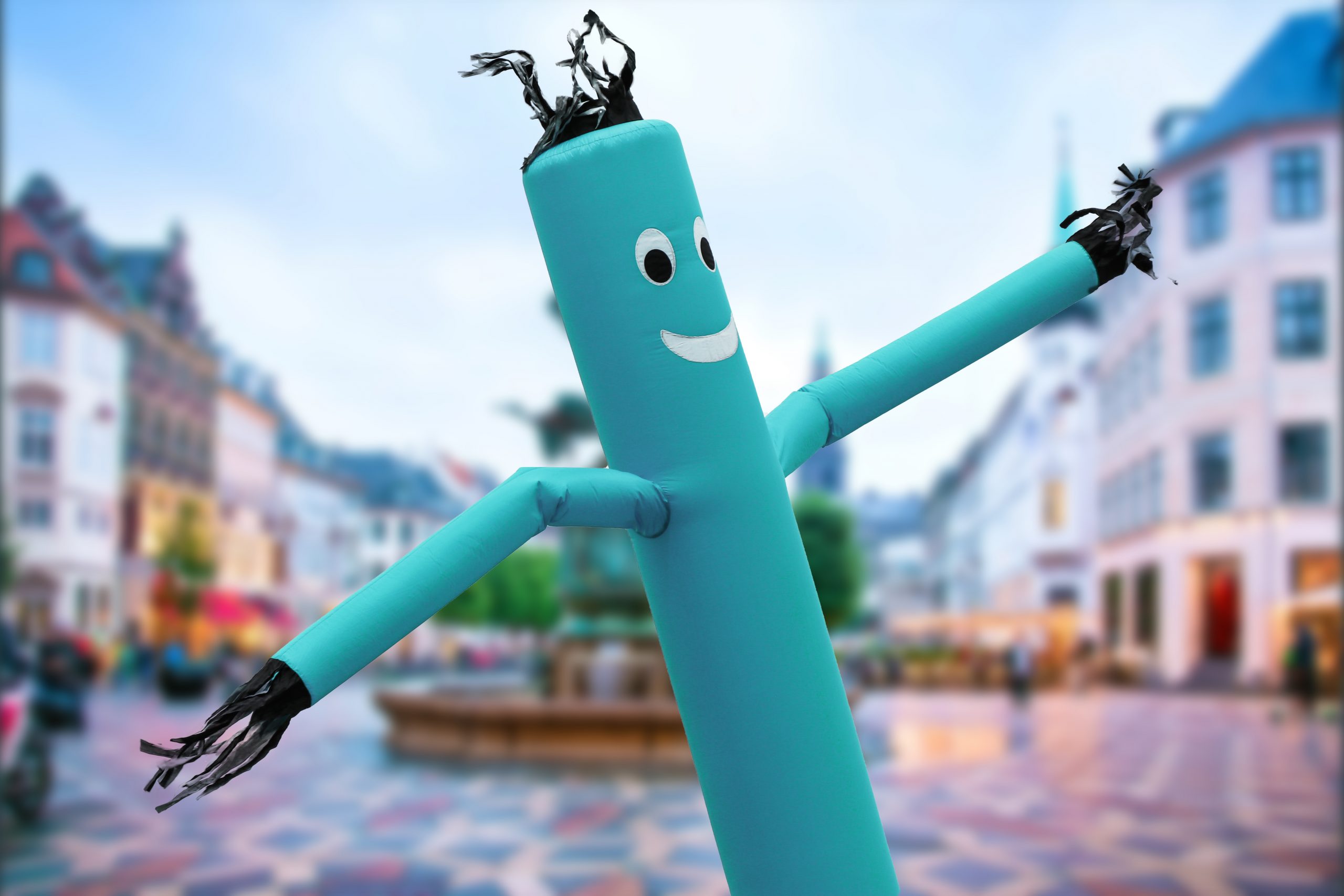 Blå Air Dancer